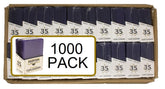1000 Premium Toploaders, Rivertown Hobby & Supply - 40 cartons of 25 Pack Regular 3x4 toploaders, 35 pt - Top Loader Collector Trading Cards (1000 Toploaders, 40 Packs of 25 Ct. Cartons)
